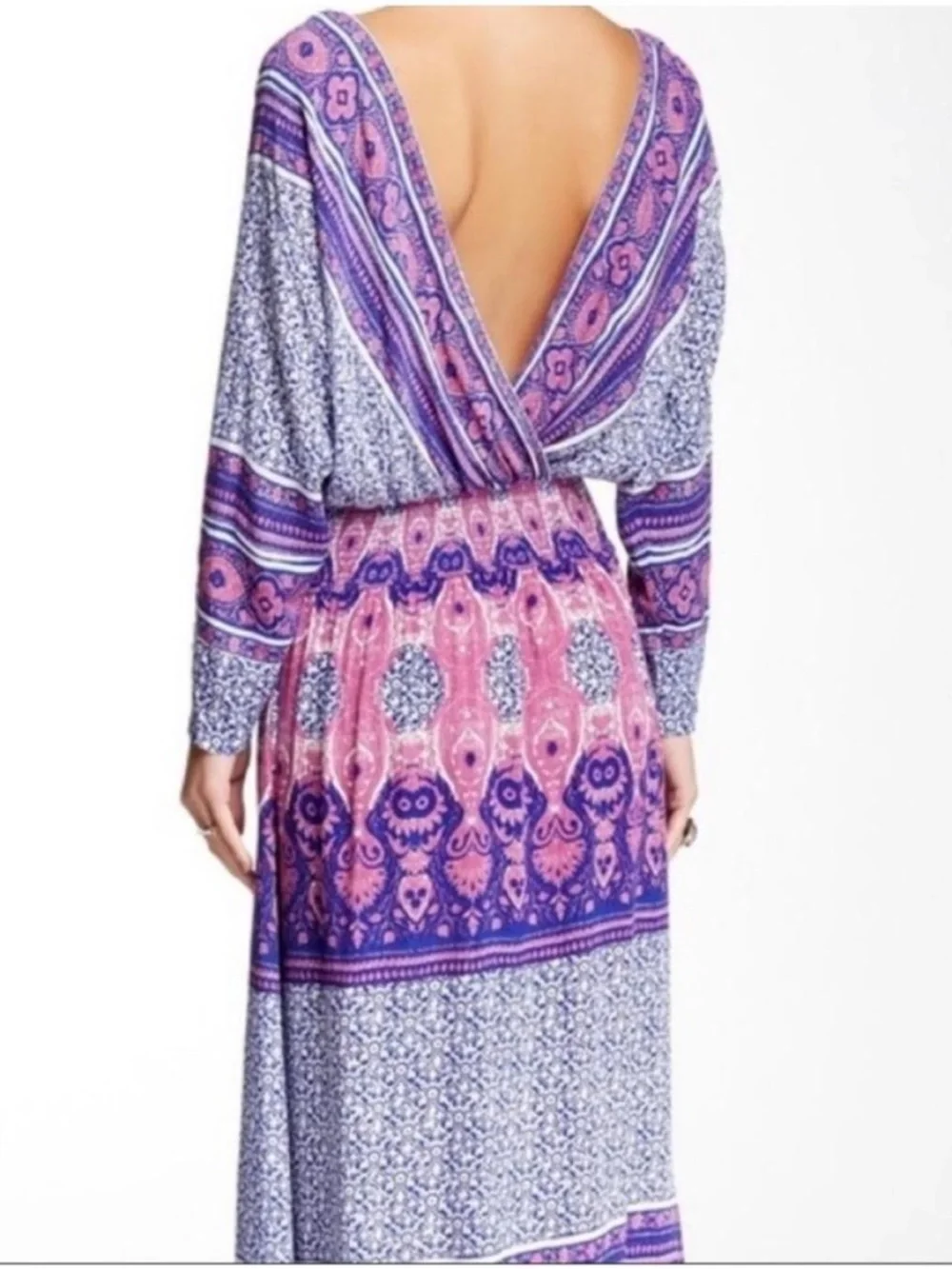 Free People She's A Lady reversible maxi dress Small - Picture 2 of 6